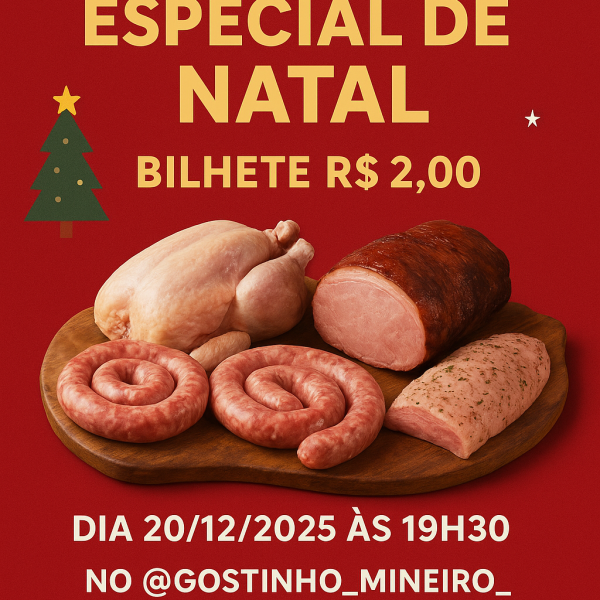 Sorteio Especial de Natal 🎅🏼🌲